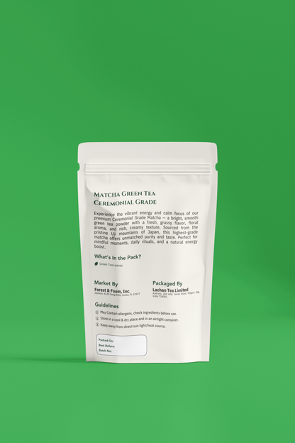 Matcha Green Tea - Ceremonial Grade